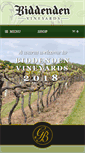 Mobile Screenshot of biddendenvineyards.com